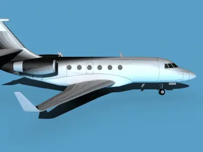 Dassault Falcon 2000 V04 3D model