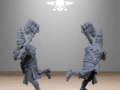 GrimCorp Firers 3D print model