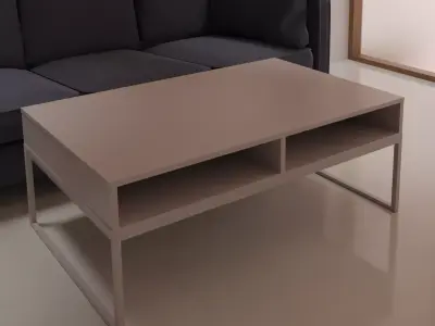 Coffee Table IKEA TIBBHULT Free 3D model