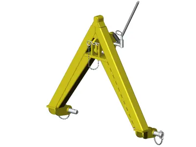 A-frame quick coupler SA-1 Free 3D model