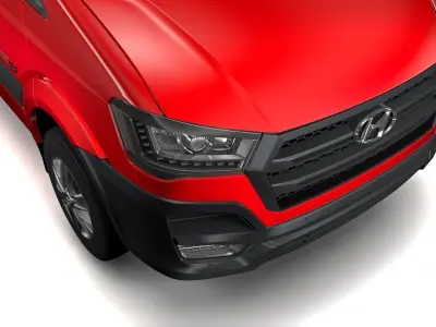 Hyundai H350 Van SWB 2017 3D model