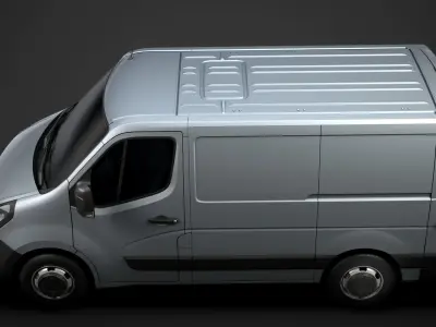 Vauxhall Movano L1H1 Van 2020 3D model