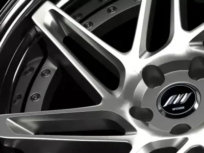 Work Zeast ST3 wheel 3D model