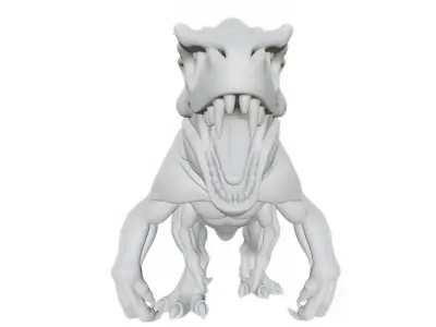 Dinosaur Rex Mutant 3D print model