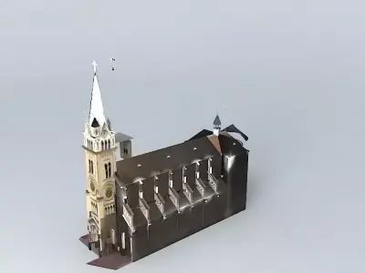 Our Lady of Perpetual Help 3D model