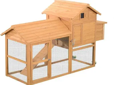 Belinda Chicken Coop - Chicken Run 3D model