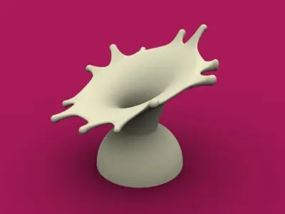milk-seat milk spout 3D print model