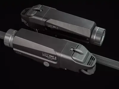 StreamLight Low-poly 3D model