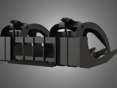 TG84 - Spare Part for JCB Skid Steer Loader 3D model