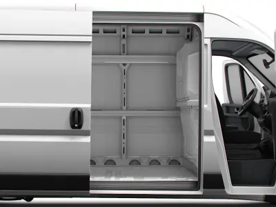 Citroen e Jumper Van L4H2 HQ Interior 2025 3D model