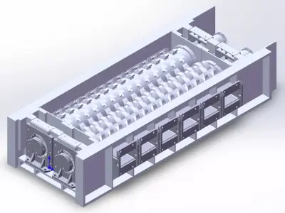 MMD Gear roller crushe 3D model