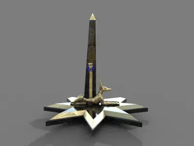  ANCIENT EGYPTIAN Obelisk 3D MODEL 3D model