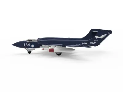 DH 110 Sea Vixen 3D model