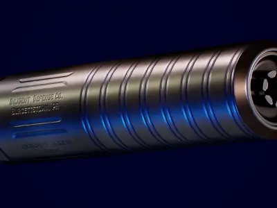 Diligent Defense Enticer S and L Low-poly 3D model