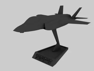 Lockheed Martin F-35A 3D print model