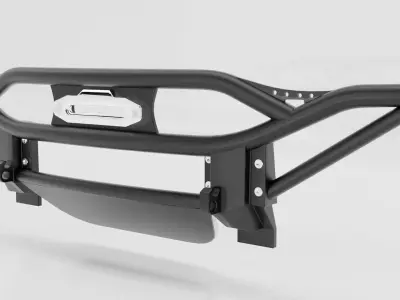 BUMPER FRONT ADD TUBOLAR JEEP GLADIATOR 3D model