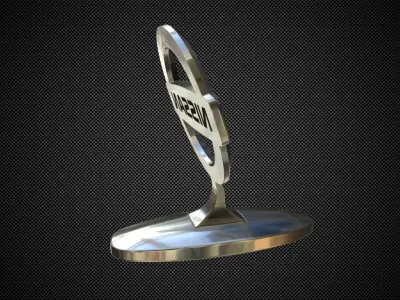 nissan logo 3D model