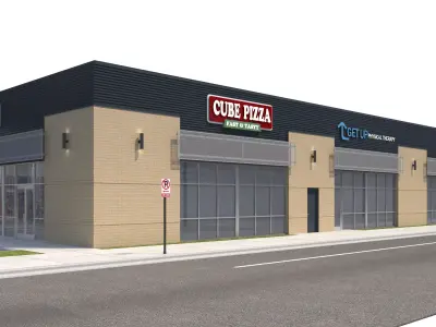 Retail-128 Retail Store B 3D model