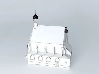Church. Catherine Free 3D model