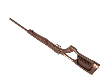 SS POLY TUFFY  - rifle 3D print model