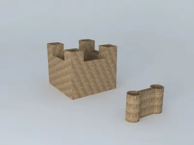 Castillo de Monroy Free 3D model