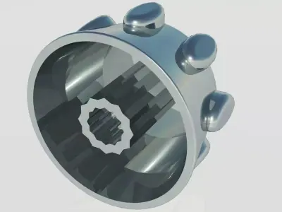 Volume knob Free 3D model