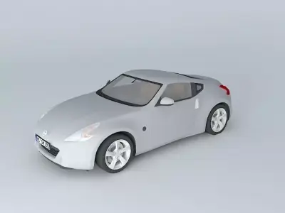 2009 Nissan 370Z Free 3D model