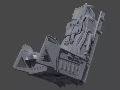 F-15 Aces-II Ejection Seat 3D print model