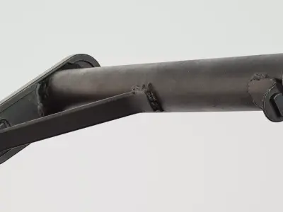 Colt  - 608 Tinker Air Force Stock - Replica Low-poly 3D model