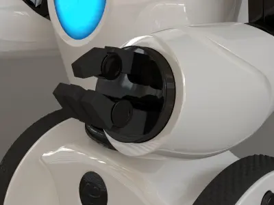 Meetmip robot on wheels 3D model
