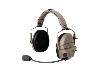 Tactical Headset 3D model