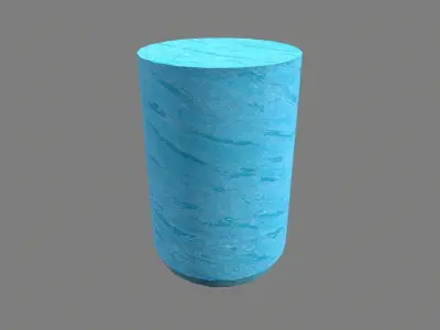 Storage Water Low-poly 3D model
