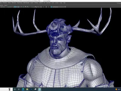 Barbarian Ocr  3D model