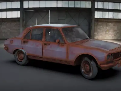 car 1996 Free 3D model