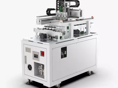 Automatic Removal of USW Plug Machine 3D model