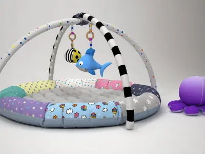 Baby playmats 3D model