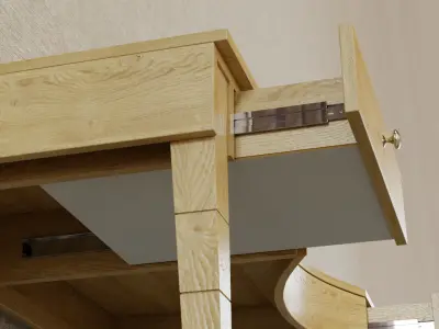 Dressing table 3D model 14