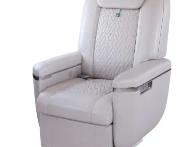 Airplane Business Seat 2  3D model