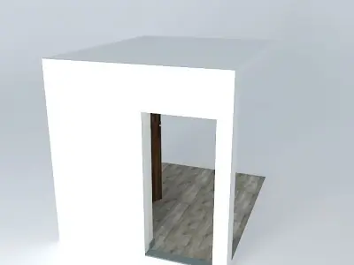 Wooden cupboard Free 3D model