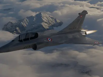 Allied Fighters 3D Model Collection