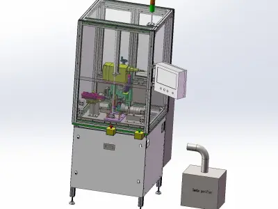 Laser marking machine 3D model
