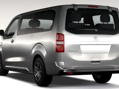 Peugeot Traveller L3 2017 3D model