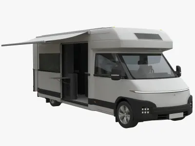 Generic MOTORHOME Prototype 2 3D model
