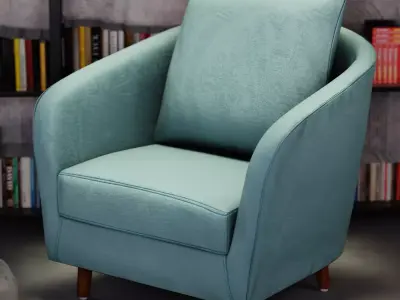 Chair Sofa Free low-poly 3D model