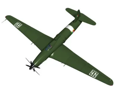 Caproni Ca 183 3D model