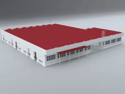 INDUSTRIAL STRUCTURES 3 3D model