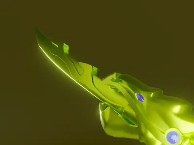 SWORD OF FIRE 3D model
