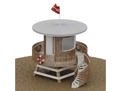 Rescue Tower 2 3D model