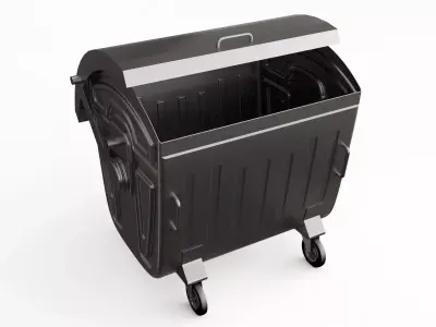 Trash can 09 3D model