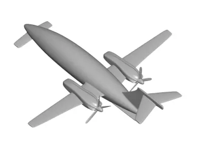 Piaggio P 180 Avanti 3D model